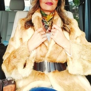 Vintage Fur Coat Size Large